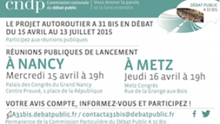 affiche réunions publiques de lancement