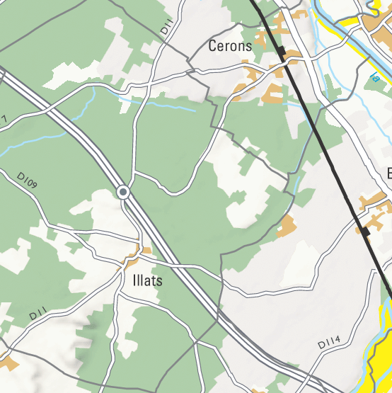 Cette partie de la carte n'est pas disponible