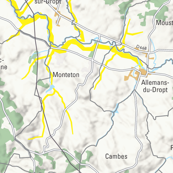Cette partie de la carte n'est pas disponible