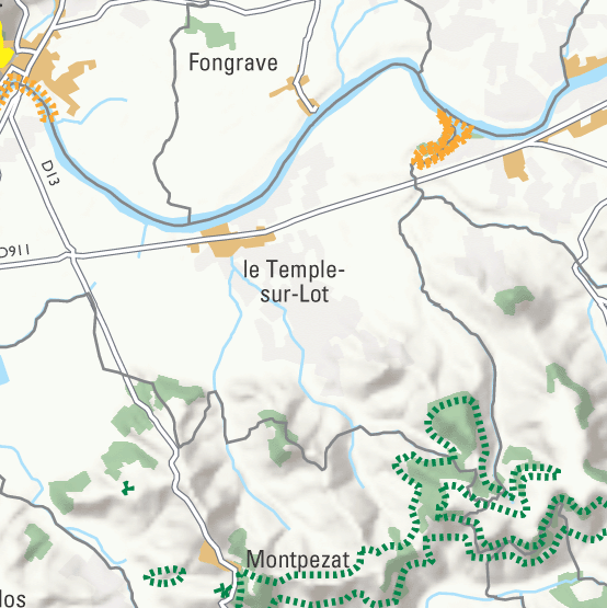Cette partie de la carte n'est pas disponible