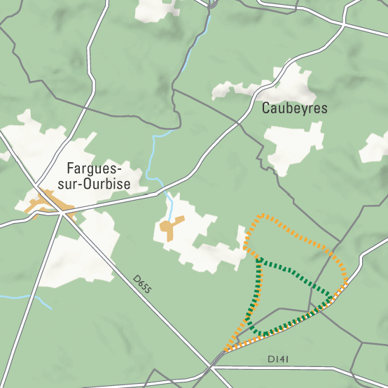 Cette partie de la carte n'est pas disponible