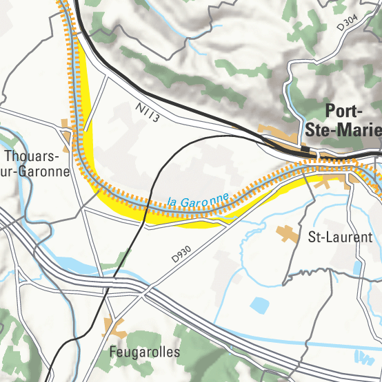 Cette partie de la carte n'est pas disponible