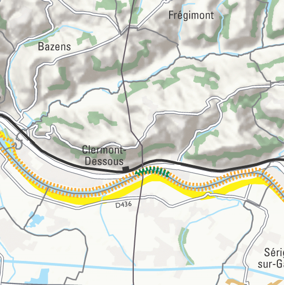 Cette partie de la carte n'est pas disponible