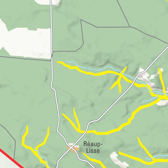 Cette partie de la carte n'est pas disponible