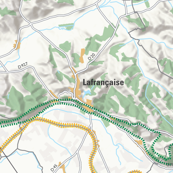 Cette partie de la carte n'est pas disponible