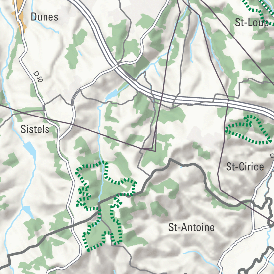 Cette partie de la carte n'est pas disponible