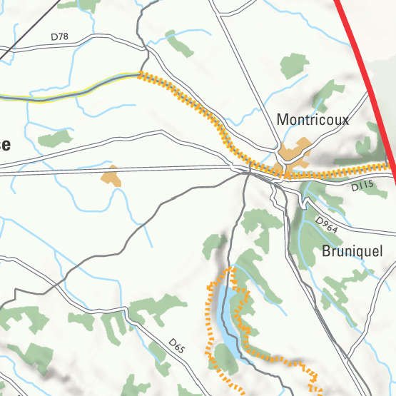 Cette partie de la carte n'est pas disponible