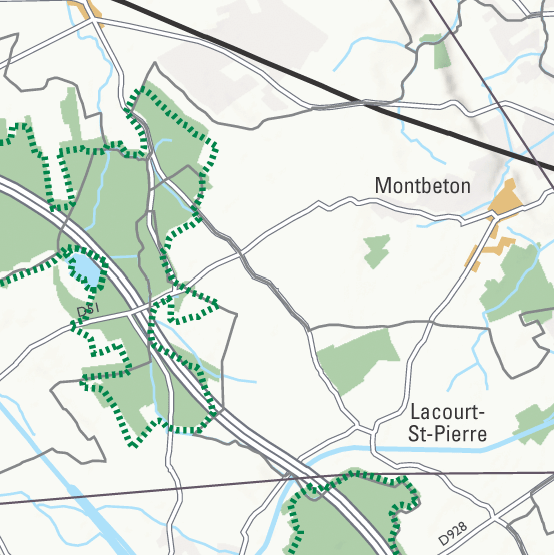 Cette partie de la carte n'est pas disponible