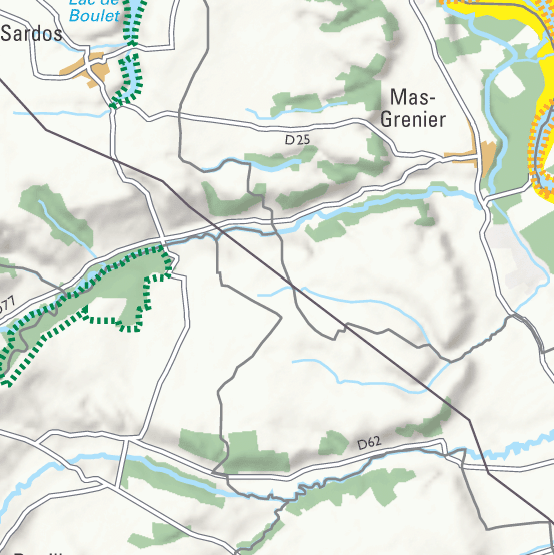 Cette partie de la carte n'est pas disponible