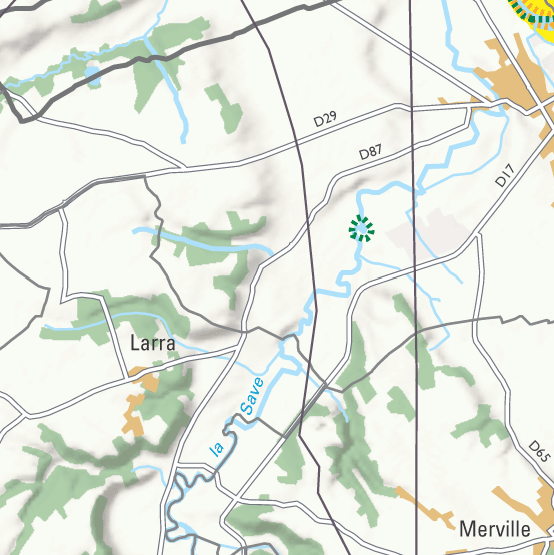 Cette partie de la carte n'est pas disponible