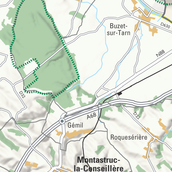 Cette partie de la carte n'est pas disponible