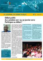 Le journal du débat public - Octobre 2011
