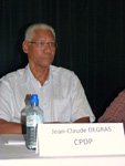 Mr Jean-Claude DEGRAS, Président de la CPDP