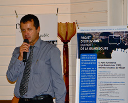 Mr Laurent Martens, Directeur Général du Port Autonome