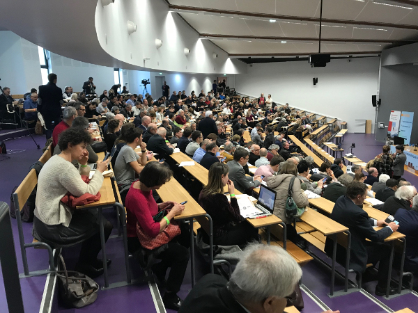 Réunion publique du débat PPE à l'Université Grenoble Alpes, 29 mars 2018