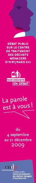 Débat public sur le centre de traitement des déchets ménagers d'Ivry/Paris XIII