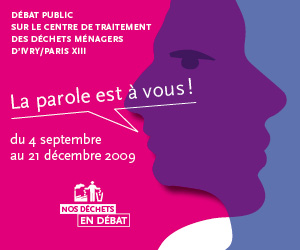  Débat public sur le centre de traitement des déchets ménagers d'Ivry/Paris XIII